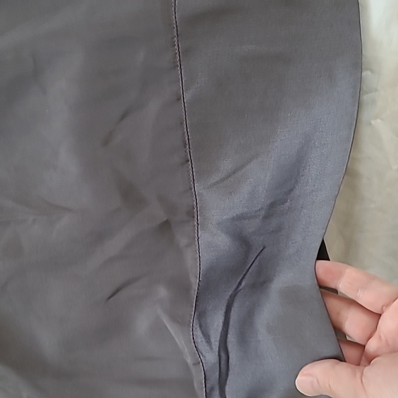 Magali Pascal 100% Silk Gray Mini Dress with Brass and Rhinestone, Size M - Picture 8 of 12